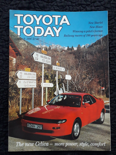 1990 toyota today - magazine, vol