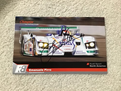 Emanuele pirro audi signed - emanuele,