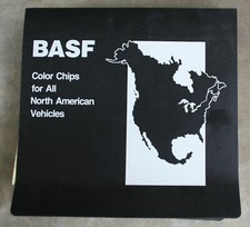 BASF 1983-1992 COLOR CHIPS FOR