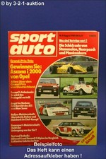Sports Car 8/80 North City VW