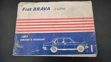 1979 Fiat Brava 2 Litre Owners
