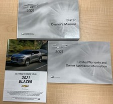 2021 CHEVROLET BLAZER OWNERS